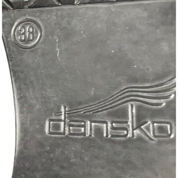 Dansko Women’s Pro Black Leather Occupational Nursing Clogs EU 38/US 7-7.5 - Picture 7 of 7